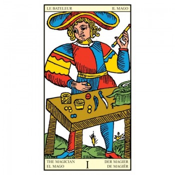 Tarot Of Marseille kortos Lo Scarabeo